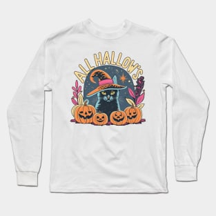 All Hallow's Cat 2 Long Sleeve T-Shirt